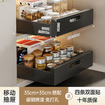 Pull-Out Storage Rack for Kitchen Drawer Organizer